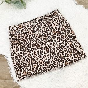 $10 💗 Girls Justice Skort Leopard Print